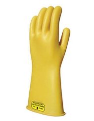 Yellow Natural Rubber Insulating Gloves - Class 3 (SAR275)