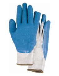 Natural Rubber Latex Coated Gloves - 10-Gauge Seamless Knitted Poly/Cotton Shell (SAL256)