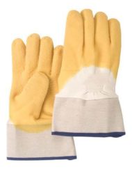Natural Rubber Latex Palm Coated Crinkle Finish Gloves (SAN435)