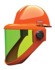 Arc Flash Protection Faceshields with Dielectric Hard Hat (SED815)