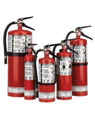 Steel Dry Chemical ABC Fire Extinguisher, 2.5lb (SAQ814)