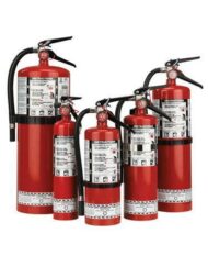 Steel Dry Chemical ABC Fire Extinguisher, 5lb (SC946)