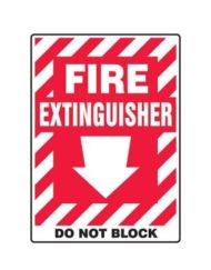 Fire Extinguisher Sign (SAT899)
