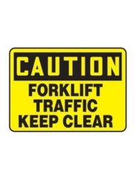 Caution - Forklift Traffic (SAT082)