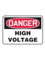 Danger - High Voltage Sign (SL114)