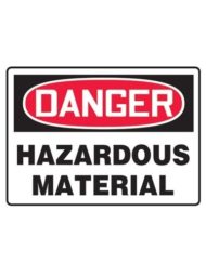 Danger - Hazardous Material Sign (SK366)